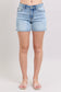 Judy Blue Throwback Babe Dad Shorts
