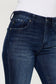 Turning The Page KanCan Dark Wash Mid Rise Skinnies