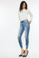 KanCan Medium Wash Distressed Skinnies