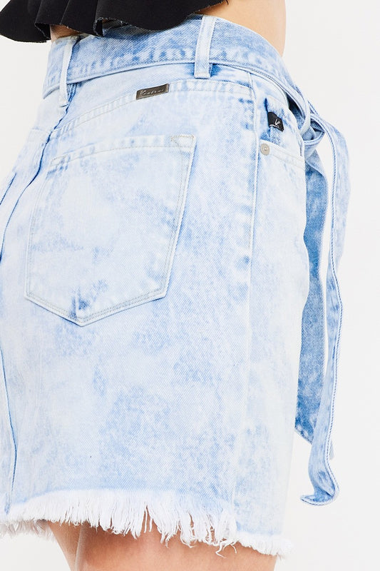 KanCan Vintage Wash Mini Skirt