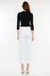 KanCan High Rise Straight Cropped White Jeans