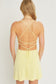 Lemon Drop Mini Dress