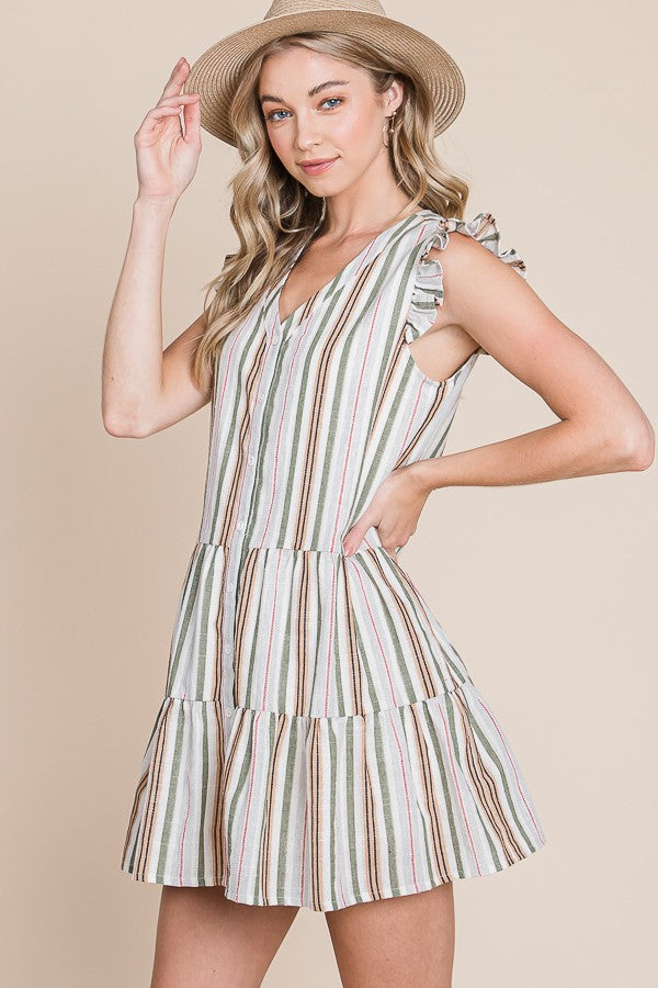 Picnic Date Striped Dress