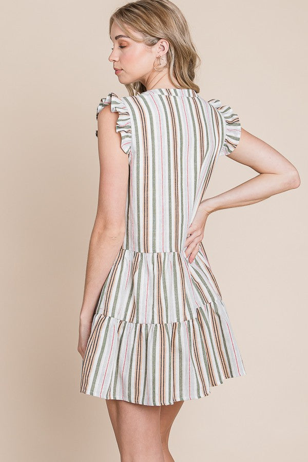 Picnic Date Striped Dress