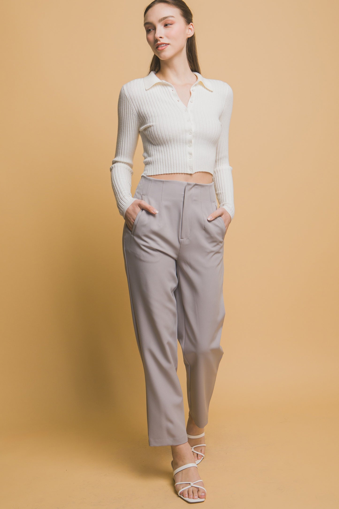 High Waisted Dress Pants