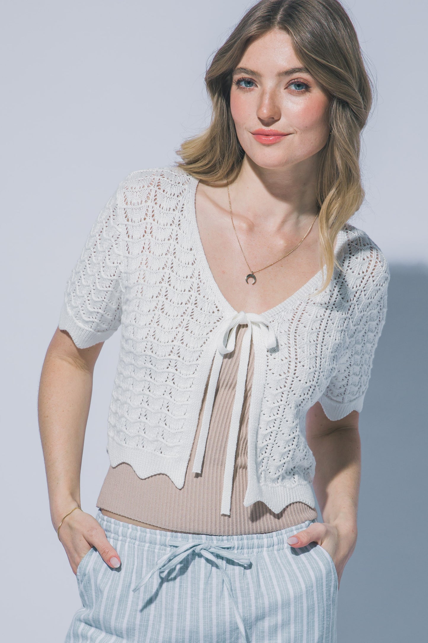 Sweet Tie Affair Knit Top