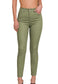 High-Rise Colored Skinnies - Light Olive