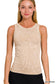 Two of A Kind 2-Way Tank - Vintage Ash Mocha