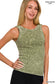 Two of A Kind 2-Way Tank - Vintage Olive