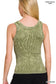 Two of A Kind 2-Way Tank - Vintage Olive