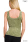 Two of A Kind 2-Way Tank - Vintage Olive