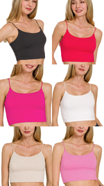 Load image into Gallery viewer, Barely Basic Spaghetti Cami
