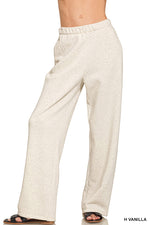 Load image into Gallery viewer, Fleece Sweatpants Heather Vanilla
