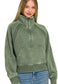 Outlander Half-Zip Sweatshirt ~ Evergreen