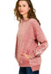 Hello Cozy Crewneck ~ Vintage Rose