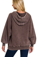 Load image into Gallery viewer, Frosted Ridge Hoodie ~ Vintage Mahogany
