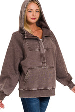 Load image into Gallery viewer, Frosted Ridge Hoodie ~ Vintage Mahogany
