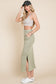 Wanderway Olive Midi Skirt