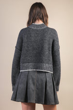 Load image into Gallery viewer, Easy Days Mock Neck Sweater
