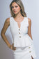Polished Peplum Blouse