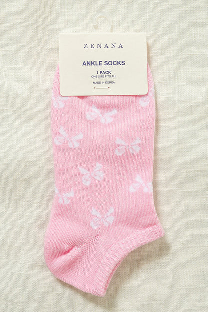 Bow Ankle Socks