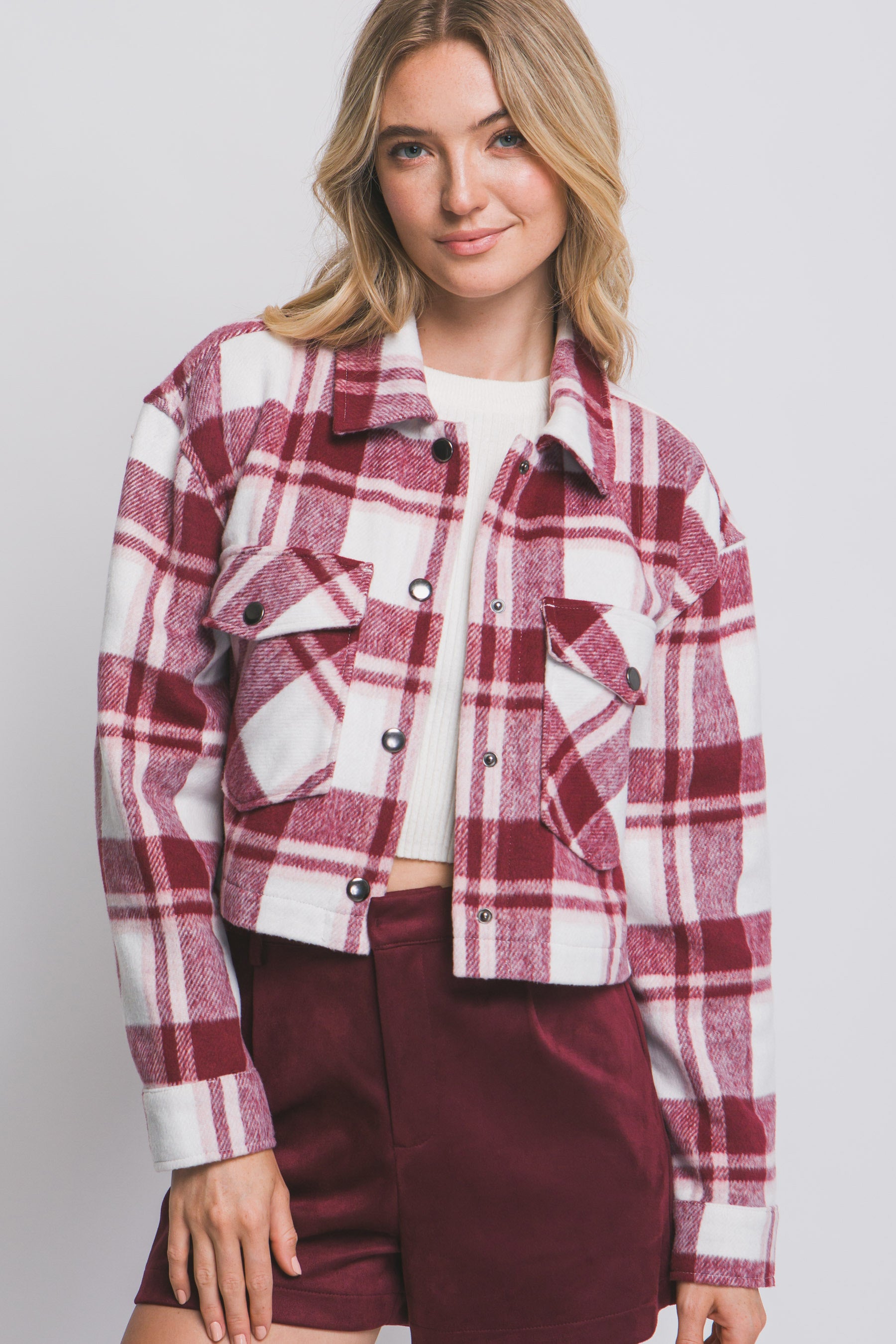 Plaid Cropped Shackett