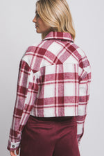 Load image into Gallery viewer, Plaid Cropped Shackett
