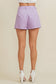 Lavender Lane Twill Shorts