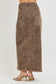Risen Wild Side Leopard Skirt