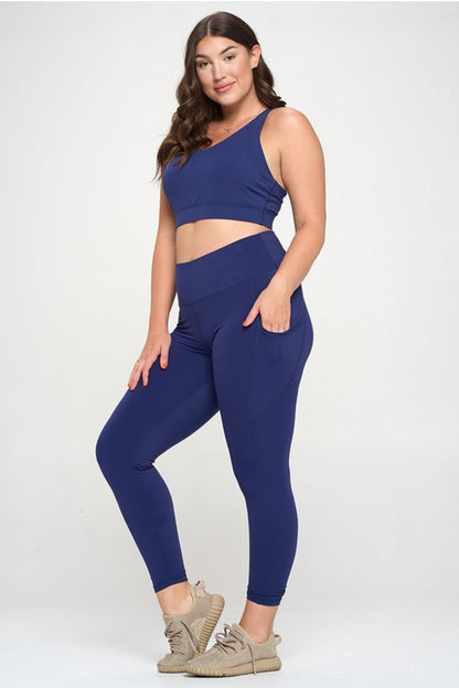 Yelete Premium Activewear Leggings with Pocket
