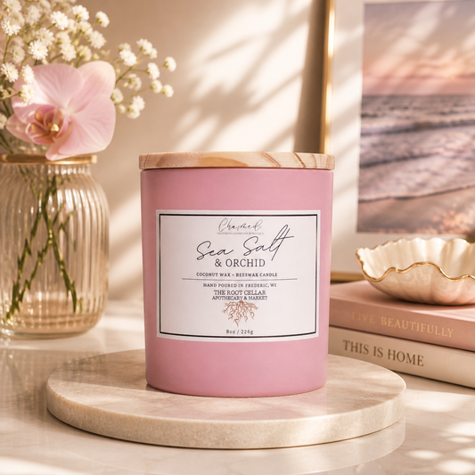 Sea Salt & Orchid Candle