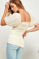 Load image into Gallery viewer, Sweet Southern Bell Smocked Top
