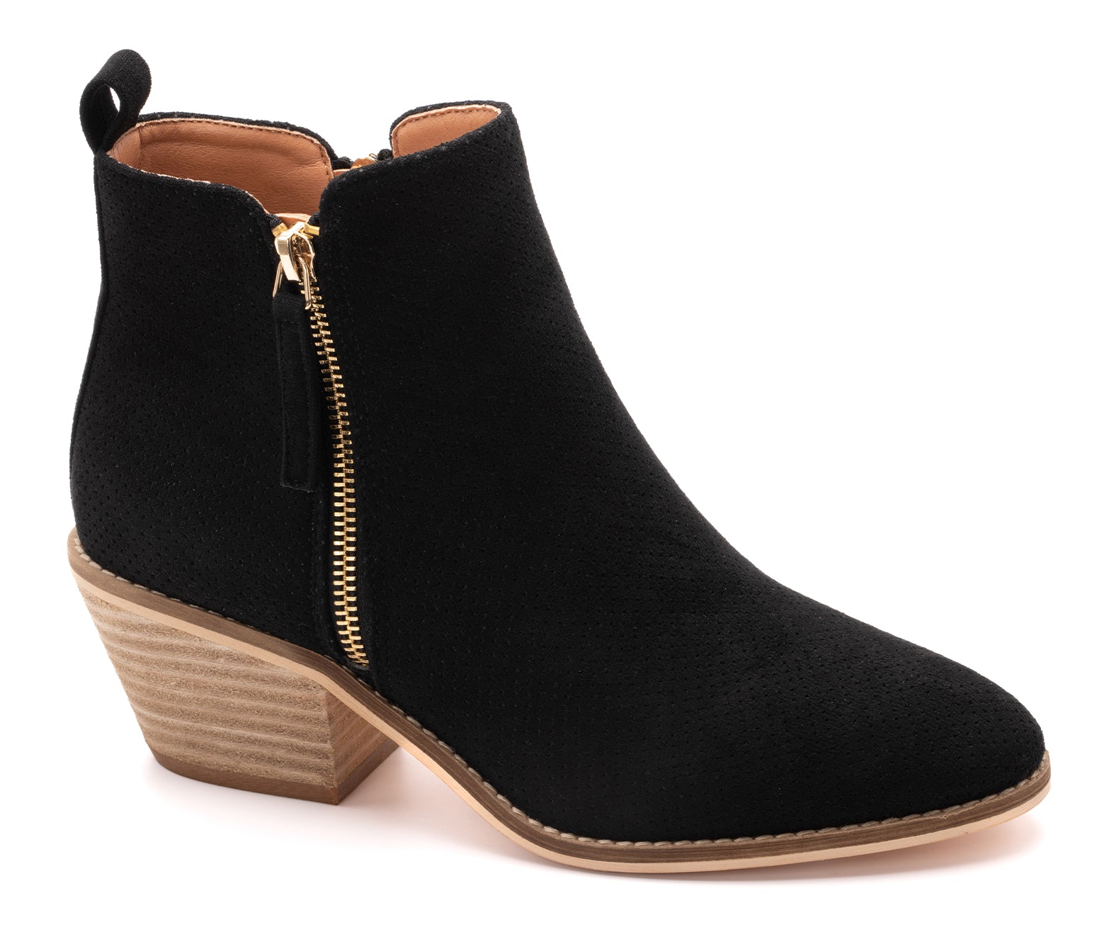 Spooktacular Black Suede Booties