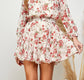 I Got You Babe Floral Skirt Ivory