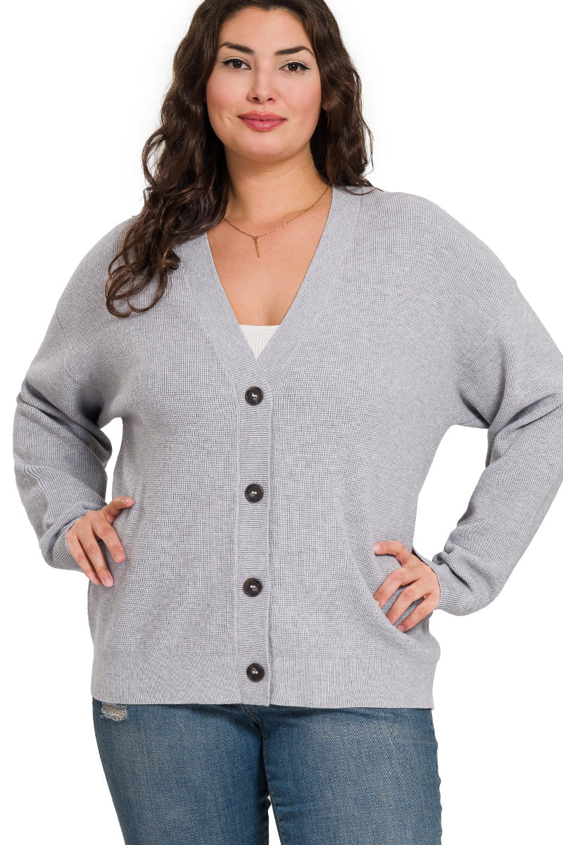 Perfectly You Button Cardigan