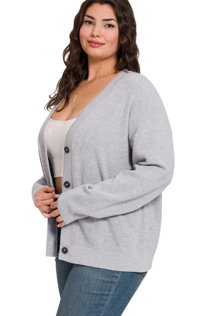 Perfectly You Button Cardigan