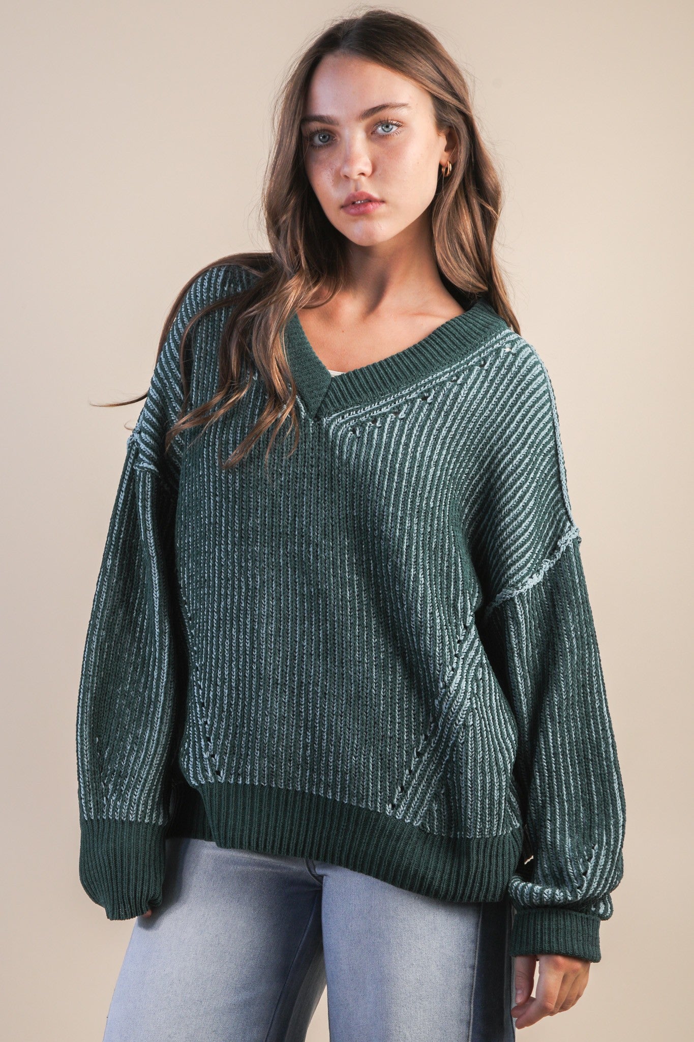 Evergreen Ridge Knit Sweater