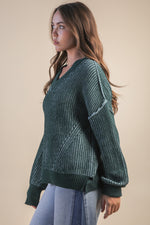 Load image into Gallery viewer, Evergreen Ridge Knit Sweater
