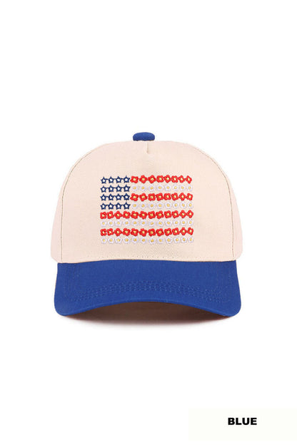 Red, White & Bloom Hat