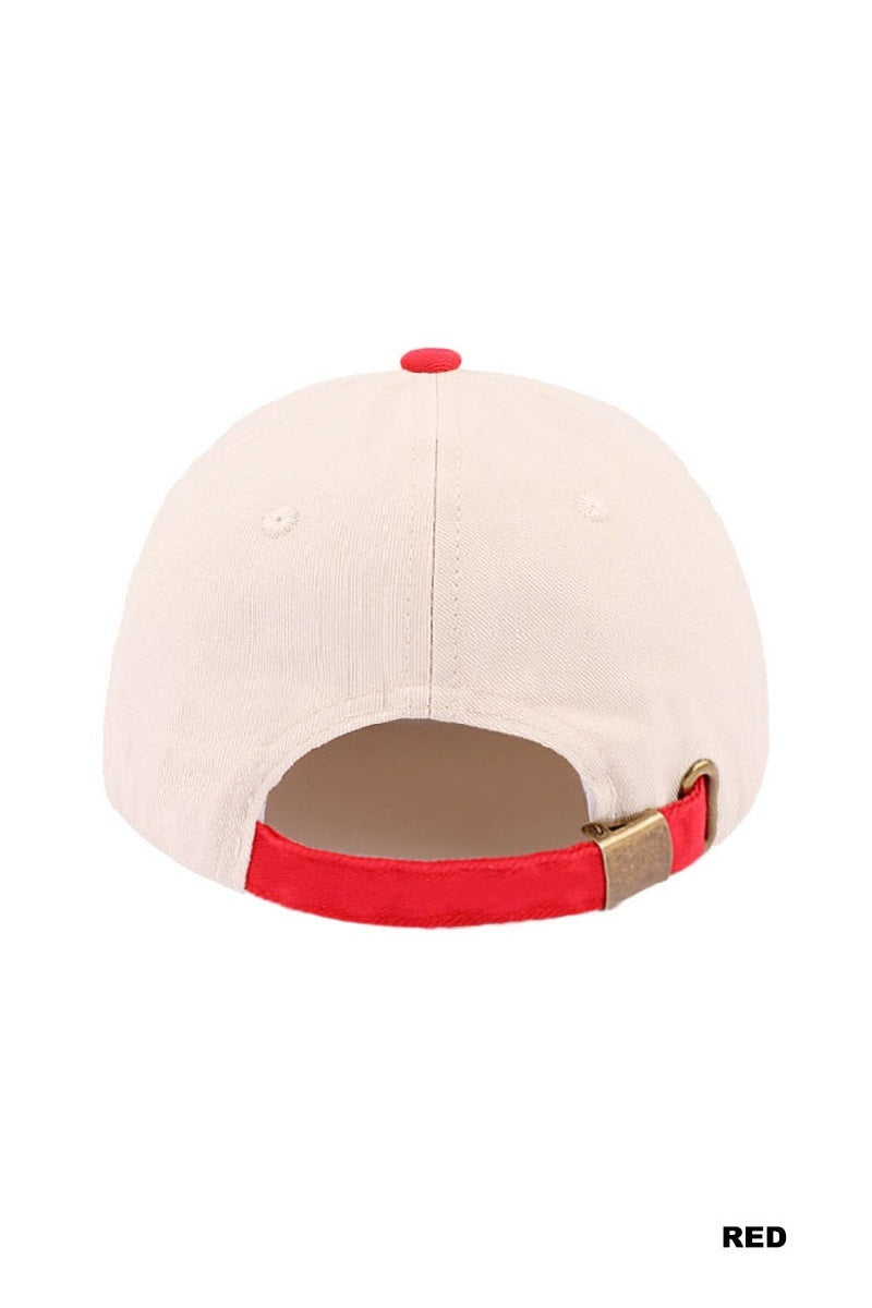 Red, White & Bloom Hat