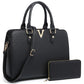 V Luxe Duo Purse and Wallet Set