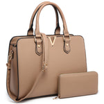Load image into Gallery viewer, V Luxe Duo Purse and Wallet Set
