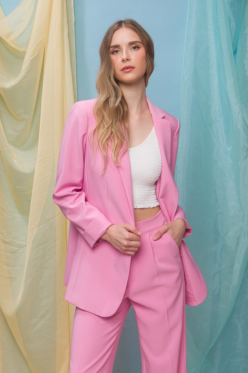 Be Unstoppable Orchid Pink Blazer