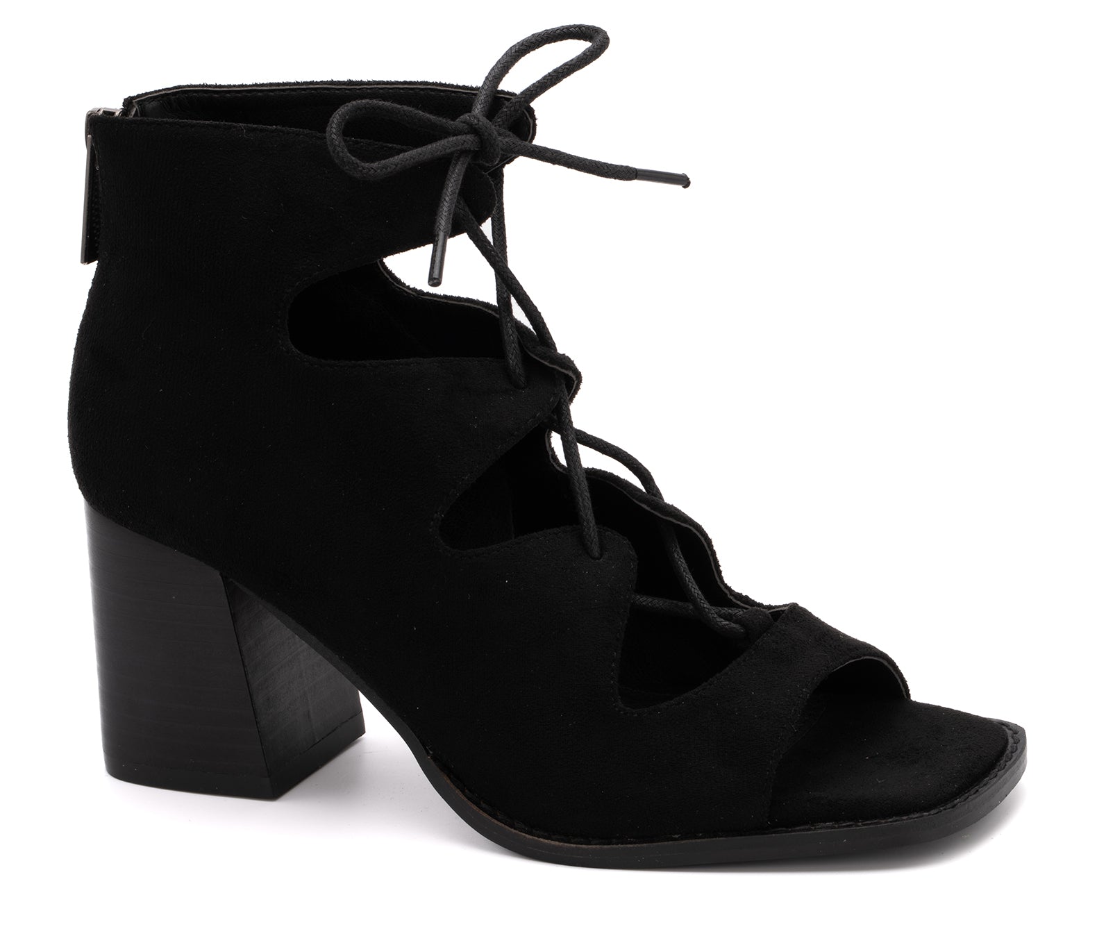 Wally Suede Heel by Corky's - Black