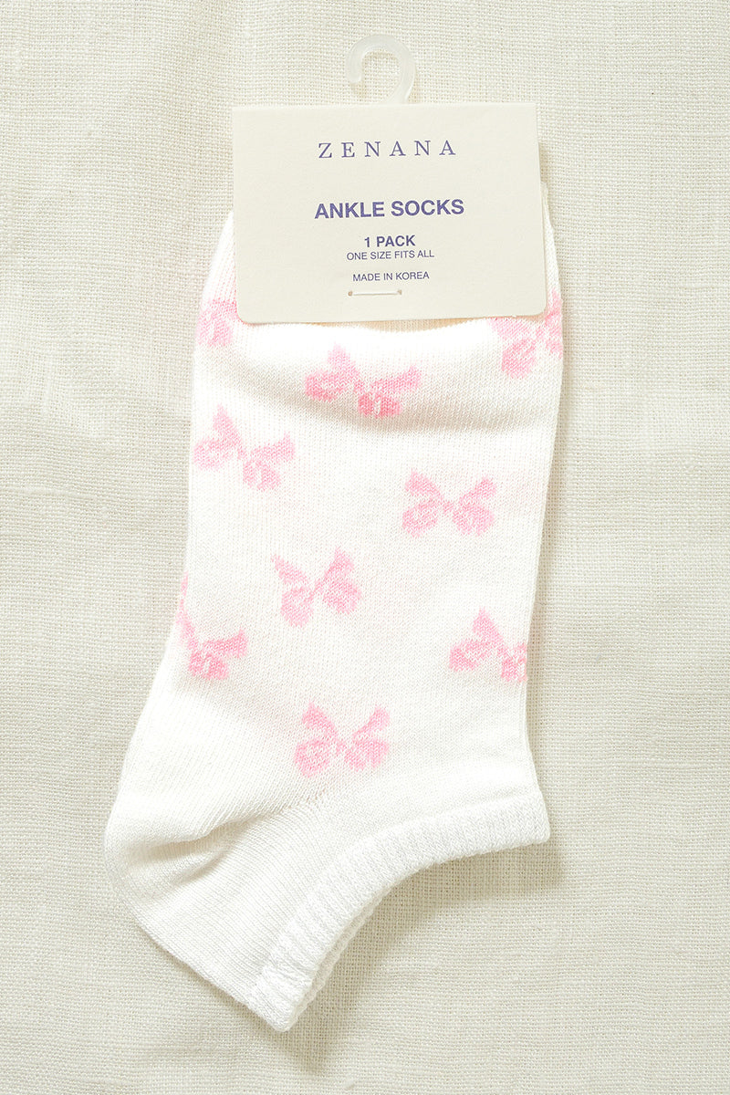 Bow Ankle Socks