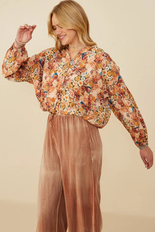 Harvest Blooms Top
