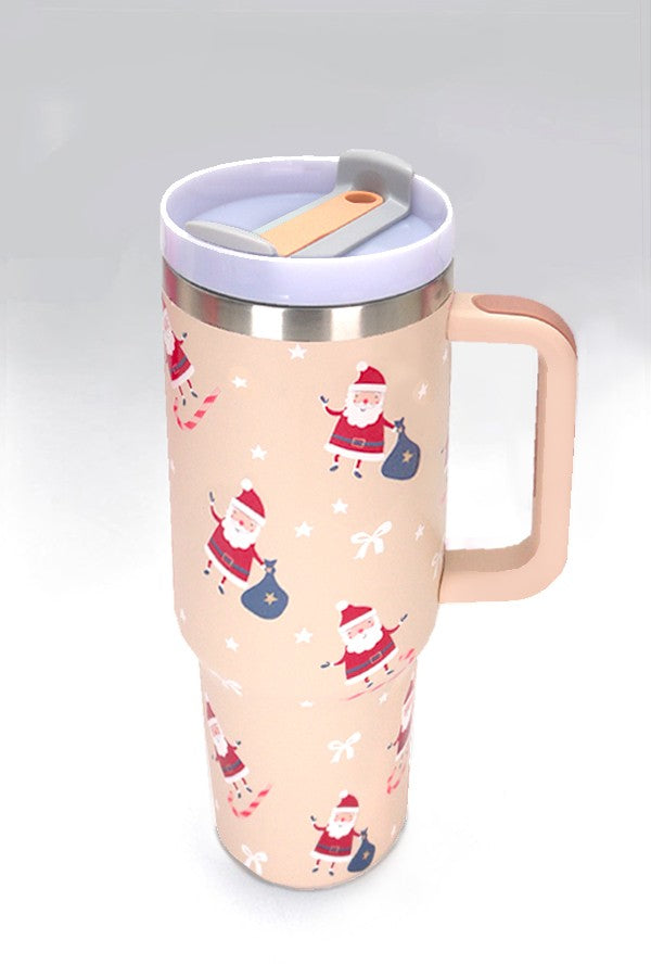 40 oz. Tumbler ~ Santa