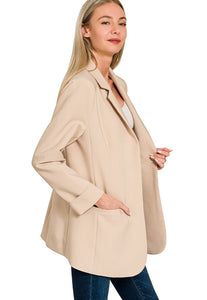 Run The World Blazer Khaki