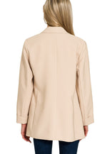 Load image into Gallery viewer, Run The World Blazer Khaki
