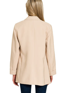 Run The World Blazer Khaki